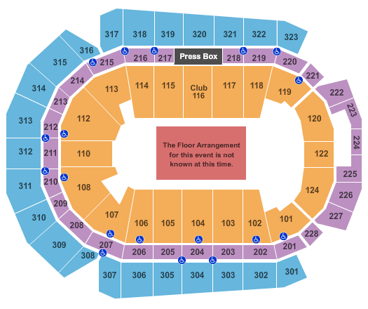 Casey's Center Disney On Ice Seating Chart